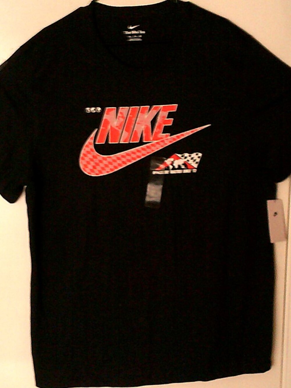 NEW NIKE RACING "Sole Rally Racing Tee" MEN'S BLACK T-SHIRT 2XL HQ0848-010